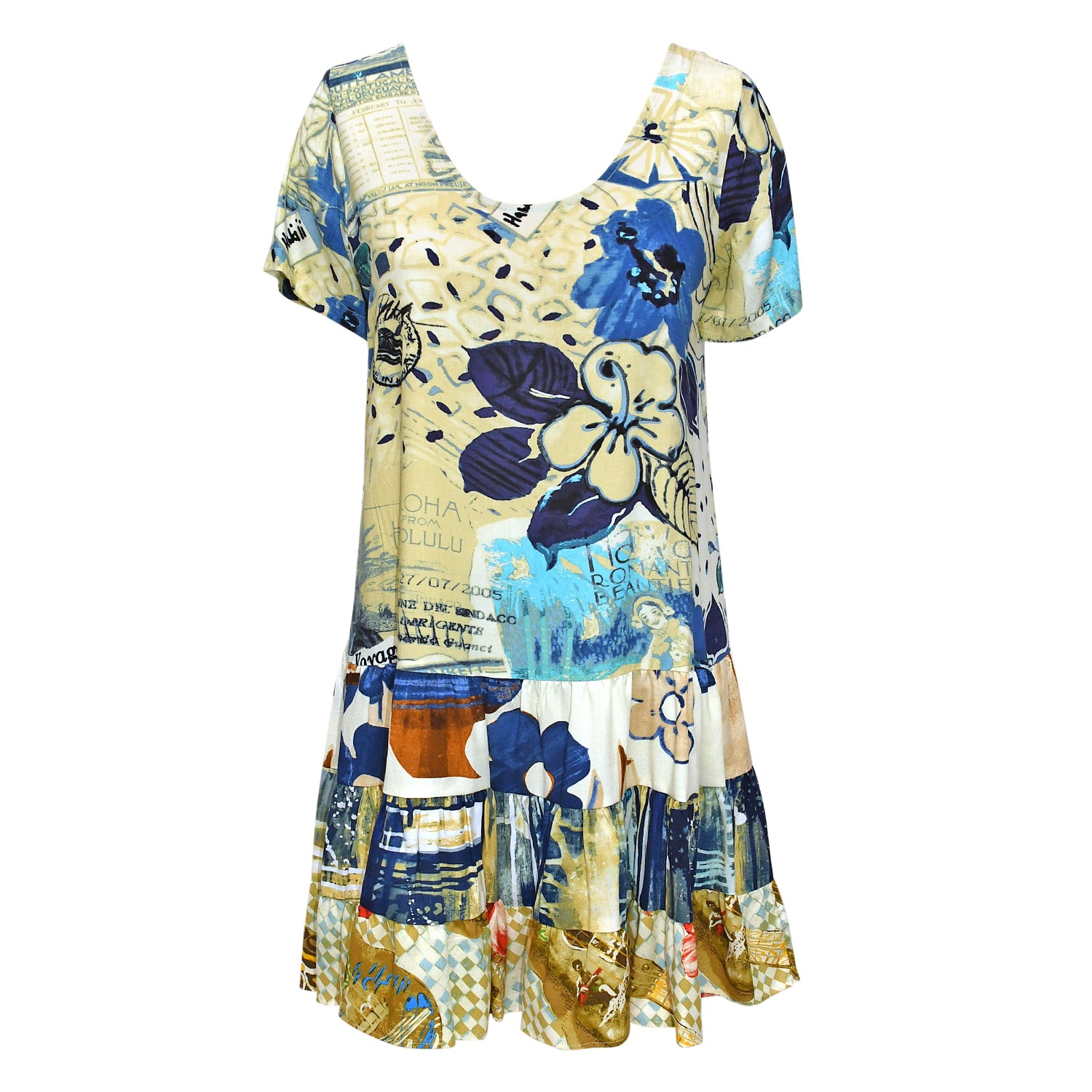 Hattie Dress - Passport Blue