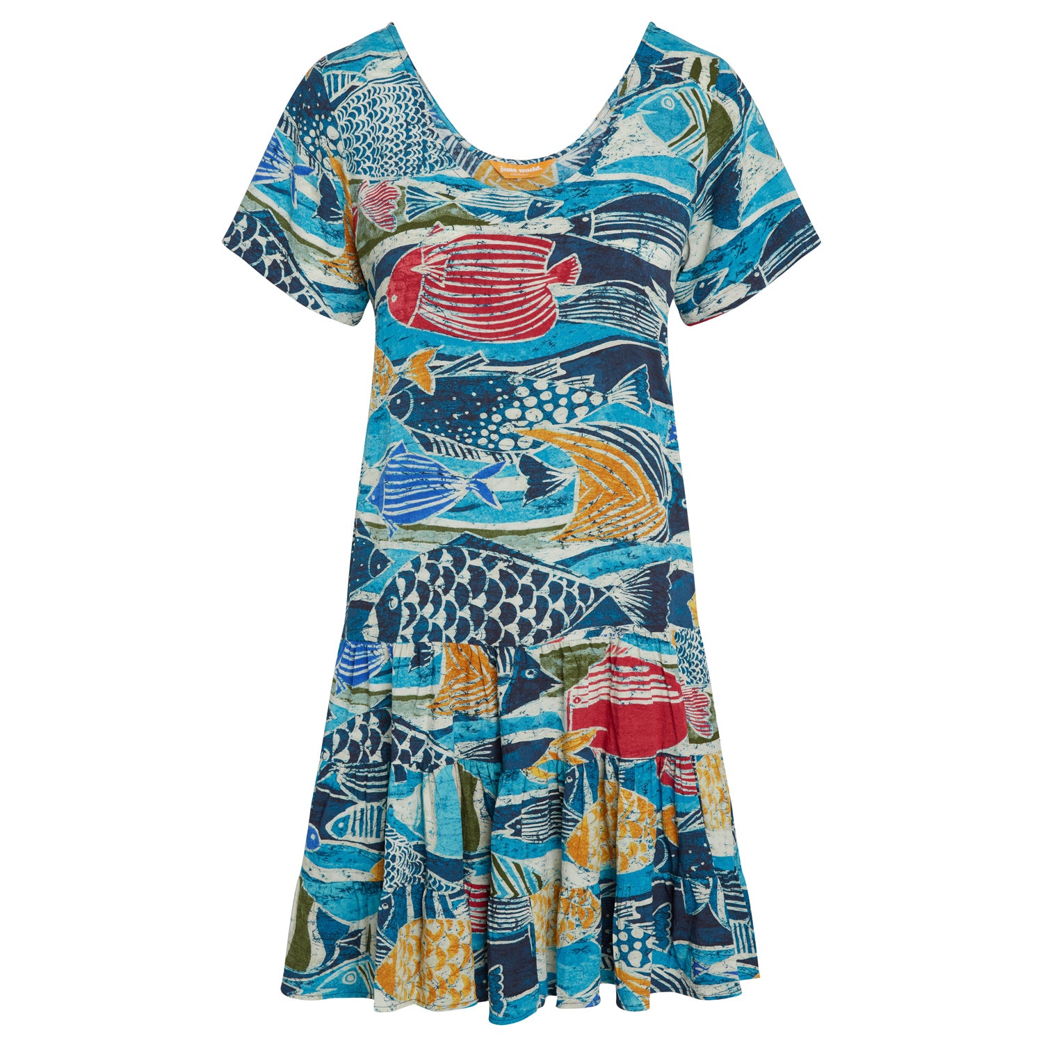 Hattie Dress - Rainbow Runner