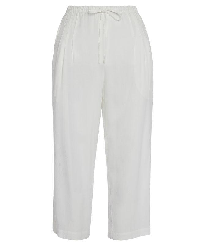 Solid Beach Pant - White