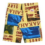 Makaha Long Short - Surf Contest Jaune - jamsworld.com