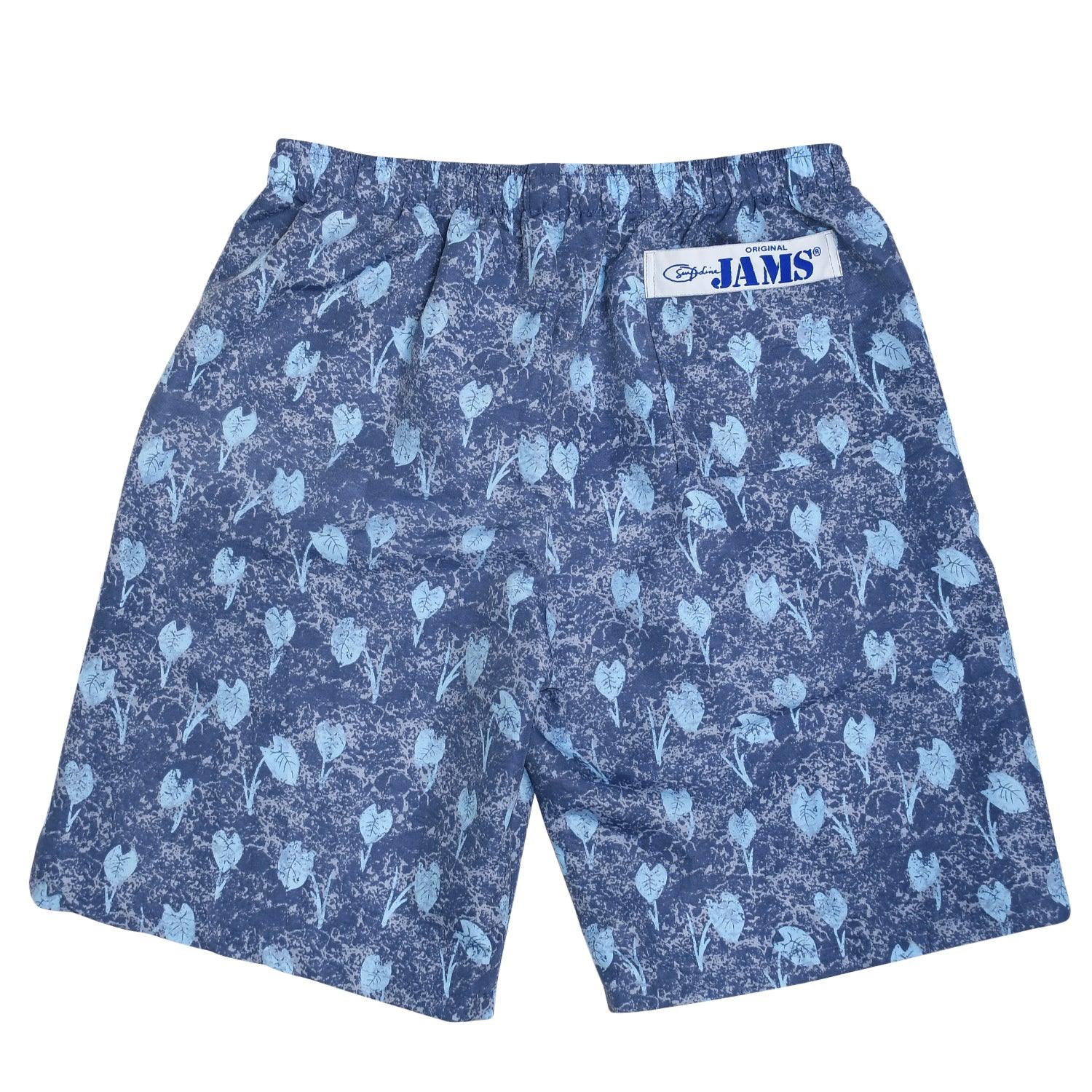 Nylon Super Jams - Taro Leaves Navy