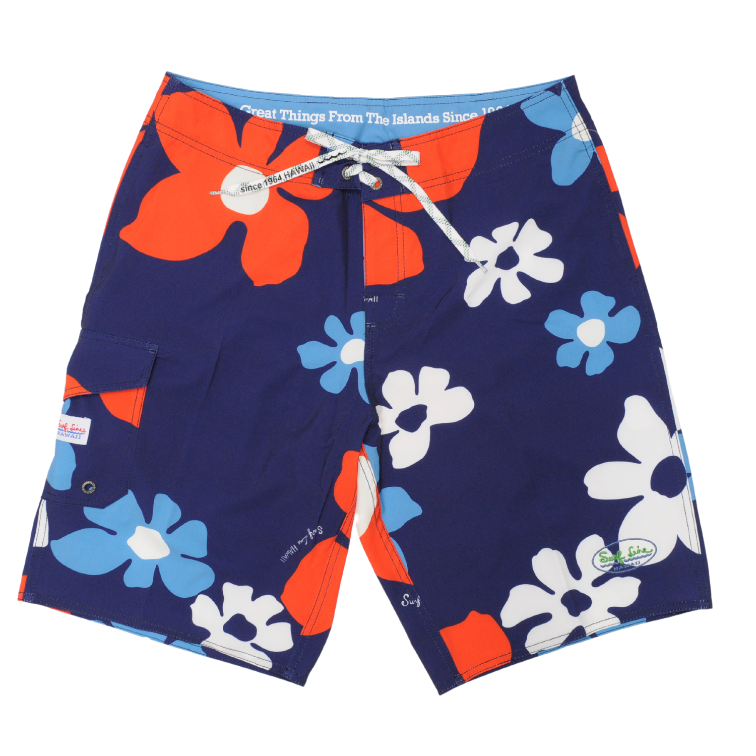 Men's Classic Boardshort - Tradewinds Blue