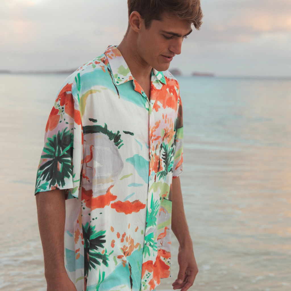 DAIRIKU 19SS Skyscraper Aloha shirt 摩天楼 | www.agakiza.rw