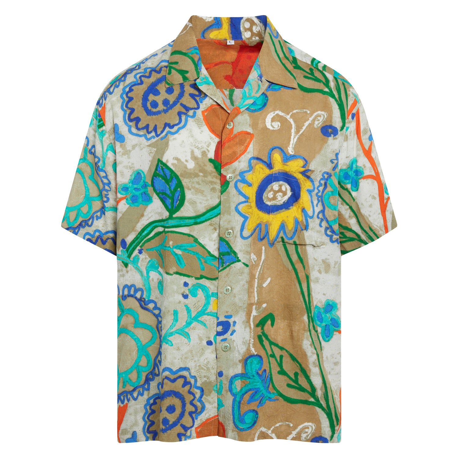 Men's Retro Shirt - Country Flora