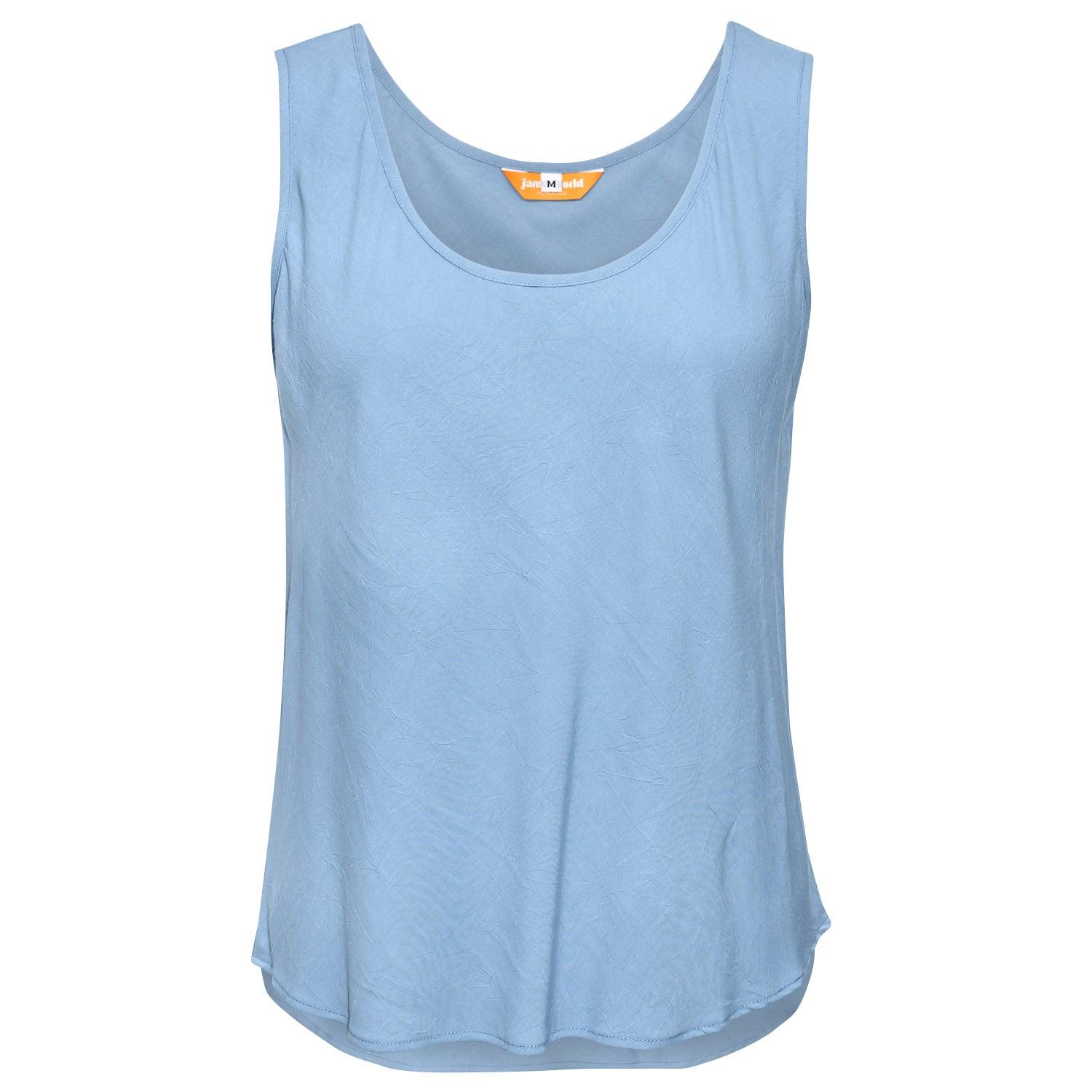 Solid Tank Top - Blue Gray