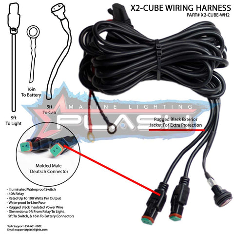 Wiring Harness X2 Cube