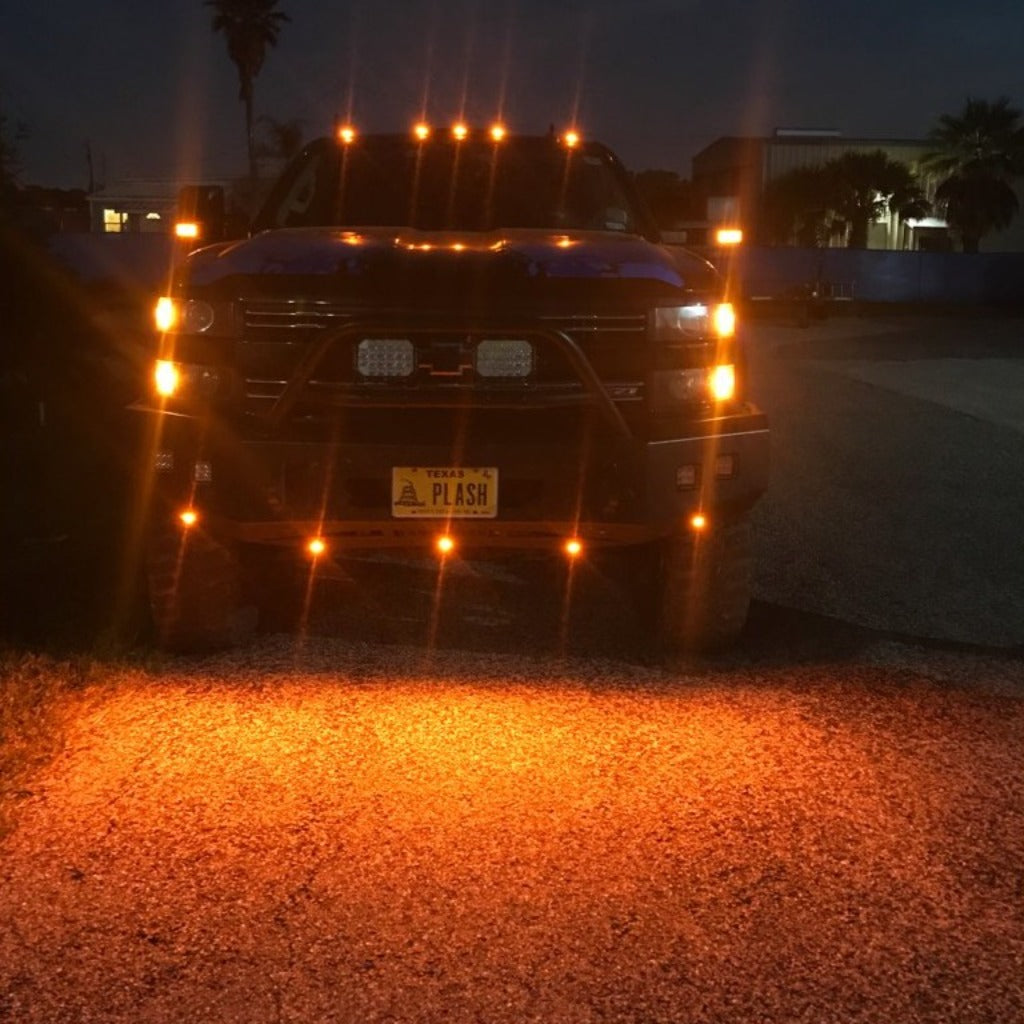 Amber Led Lights For Trucks / High Intensity Rectangular Led Lights ...