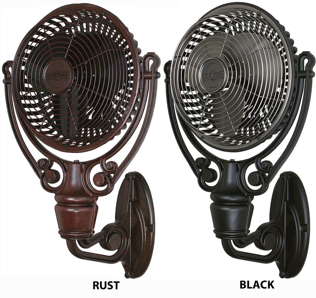 Fanimation Old Havana Fan W Wall Bracket Damp Location Approved