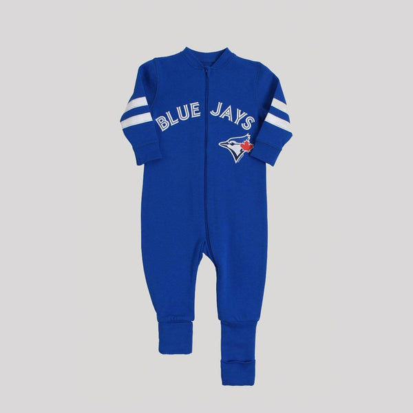 Mlb Toronto Blue Jays Infant Boys' White Pinstripe 3pk Bodysuits