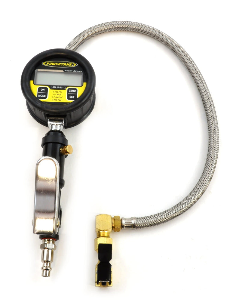 tire inflator with digital gauge