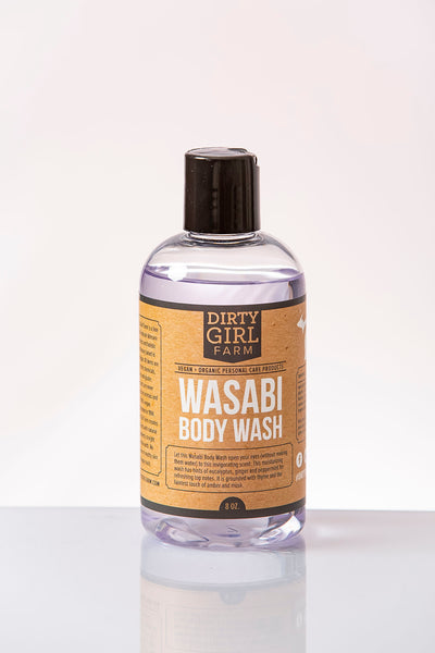 Poëzie bovenste tuin Wasabi Body Wash – Dirty Girl Farm