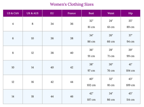 SIZING – A La Mode Consignment