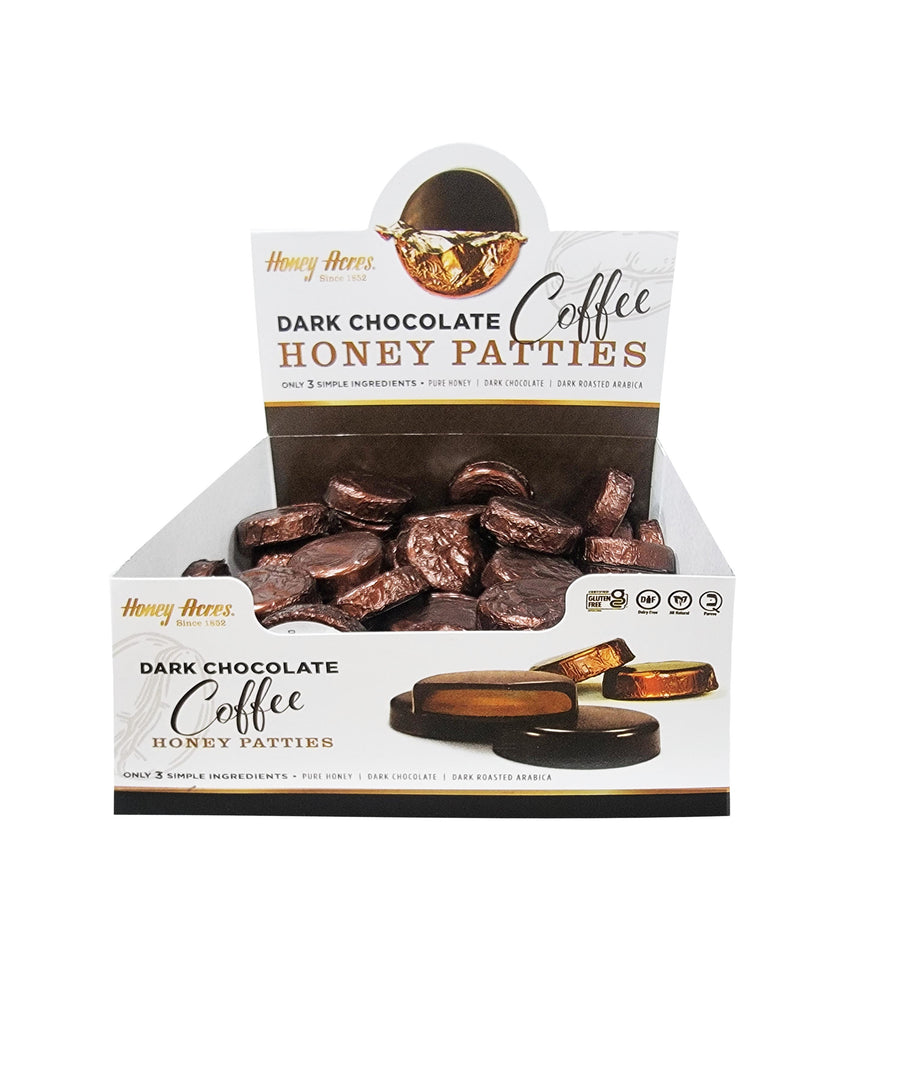 Dark Chocolate Coffee Honey Patties Honey Acres