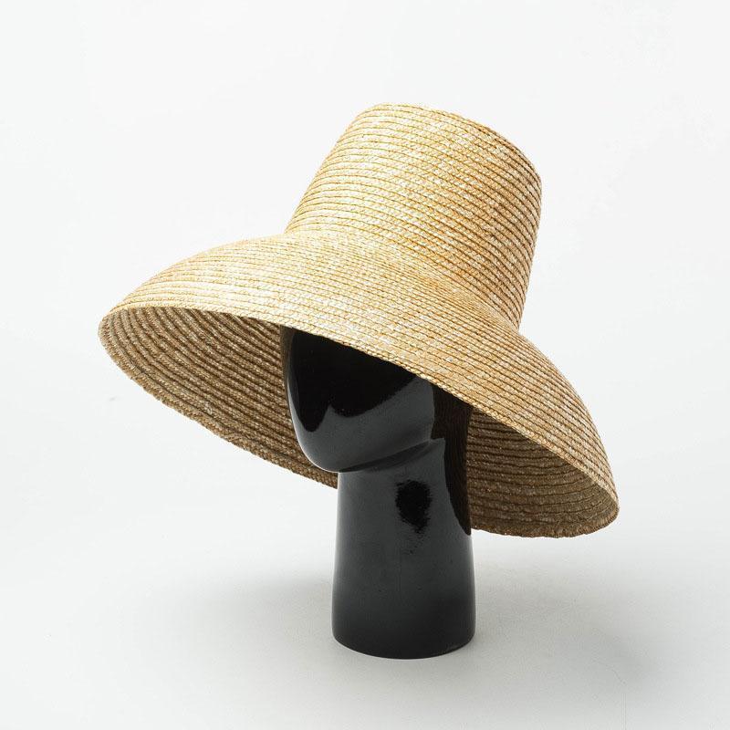 cos wide brim straw hat