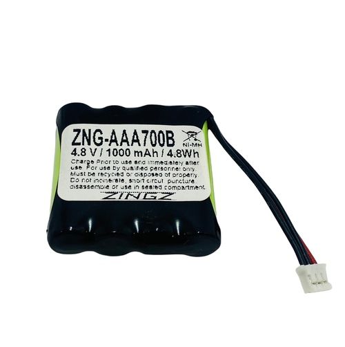New 4500mAh 9.6V Ni MH Rechargeable Battery for FDK 8HR-4/3FAUPC with Black  Plug