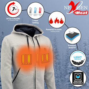 JIOEEH Heated Jackets for Men Plaid Print Shirt Hooded mens t shirts summer  valentine's day gift cancel orders on my account recently my account order  history tshirt cool men gifts under 7