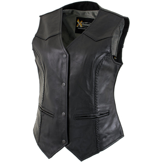Womens Motorcycle Vests - Shop and Save 50% from LeatherUp.com
