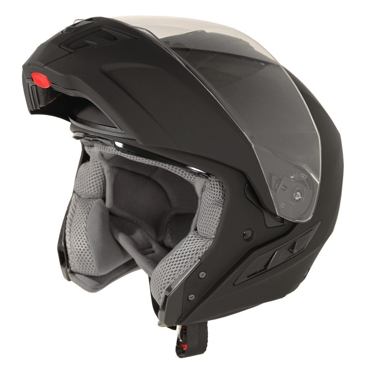 Hawk FX ST 11121 7FB Flat Black Modular Motorcycle Helmet