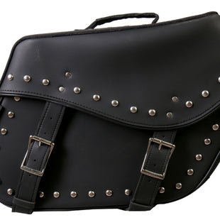 Livin It Up Studded Saddle Bag