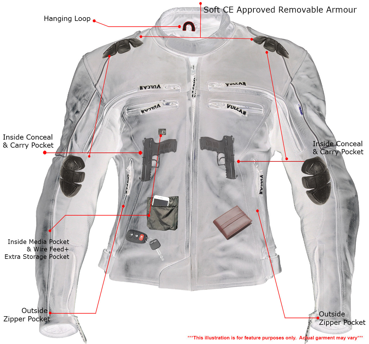 motorcycle jackets with armor men's