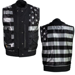 Chaleco de cuero para moto para hombre  Motorcycle leather vest, Leather  vest, Leather biker vest