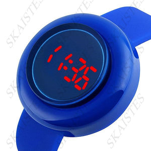 SKMEI 1138 Unisex LED Digital Watch 30 M Waterproof Button Shape Sport WristWatch