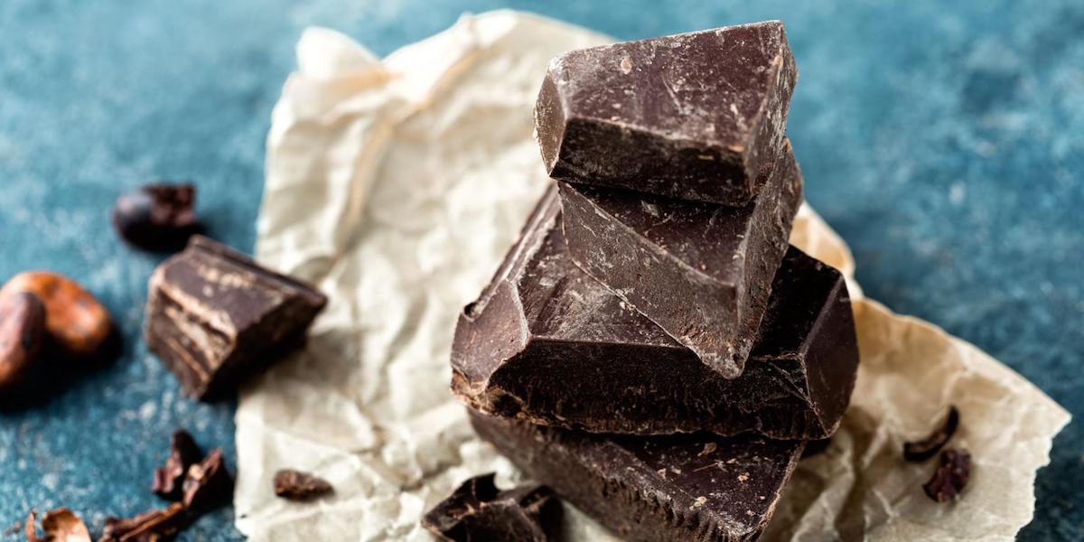 high-calorie dark chocolate