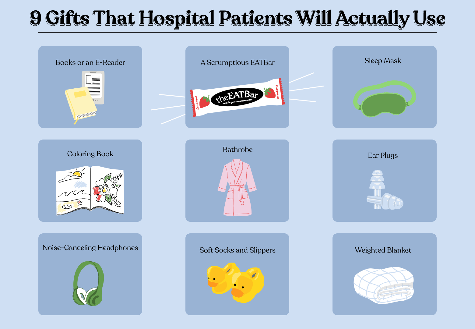 9 Gifts That Hospital Patients Will Actually Use
