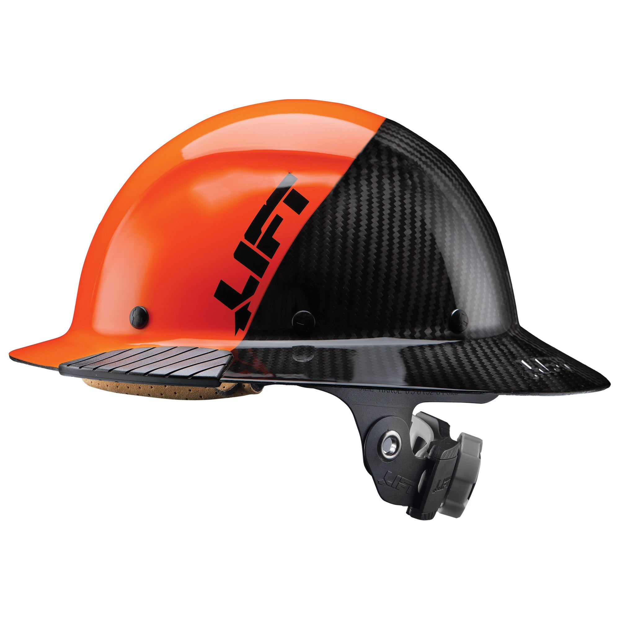 DAX Fifty 50 Carbon Fiber Full Brim Hardhat - LIFT Safety product image