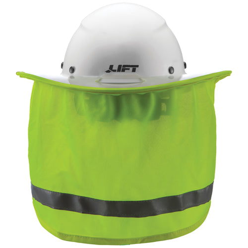 Lift Safety Dax Fifty 50 - Casco duro de fibra de carbono de ala completa,  color naranja