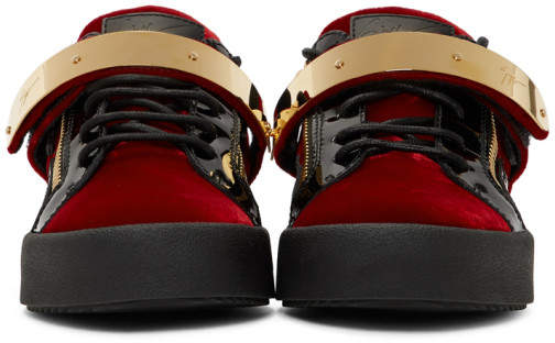 giuseppe zanotti red and black