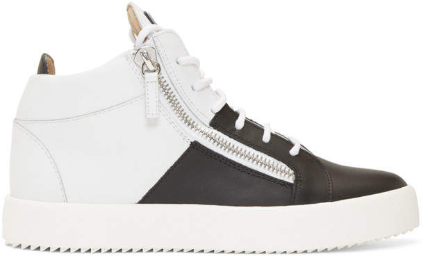 giuseppe zanotti black and white