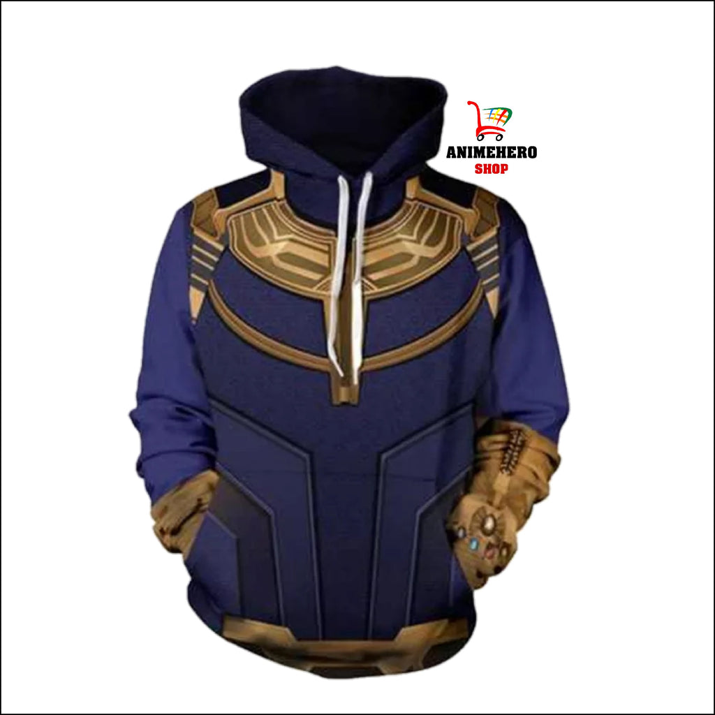 thanos armor hoodie