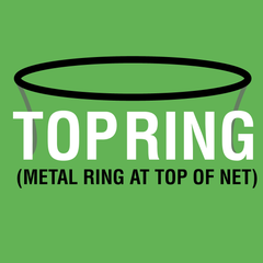 Trampoline Net For Top Ring