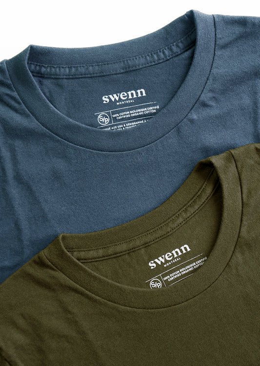 Organic Cotton T-Shirt - 5 Color Options [sos-1795] - $17.95