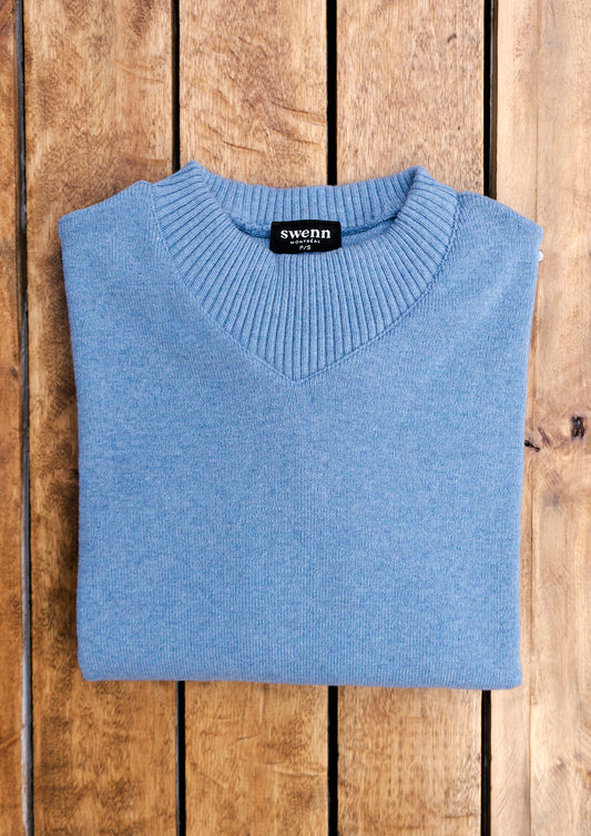 SWENN - Merino wool fisherman sweater, made in Quebec