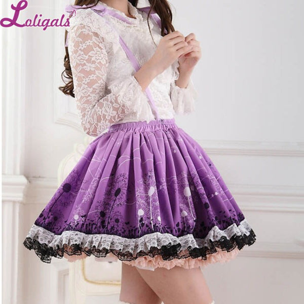 Junmo Womens Girls Sweet Lolita Dress Princess Court Skirt Cosplay