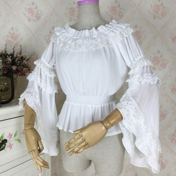 plus size lolita blouse