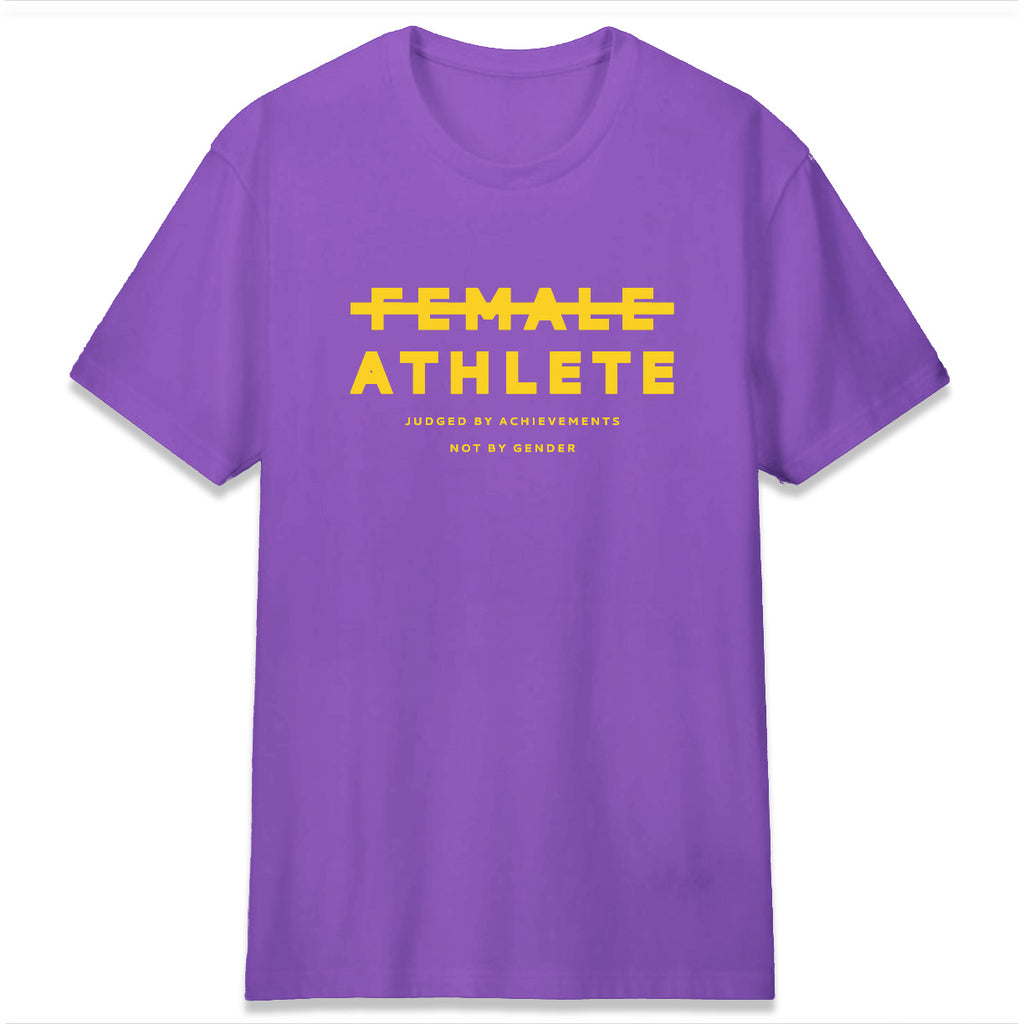 female athlete shirt