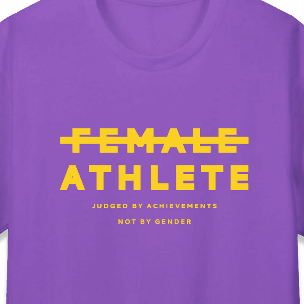 female athlete shirt