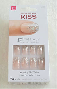 KISS Gel Fantasy 24 Gel Nails FANCIFUL #74144 – Urban Flair USA