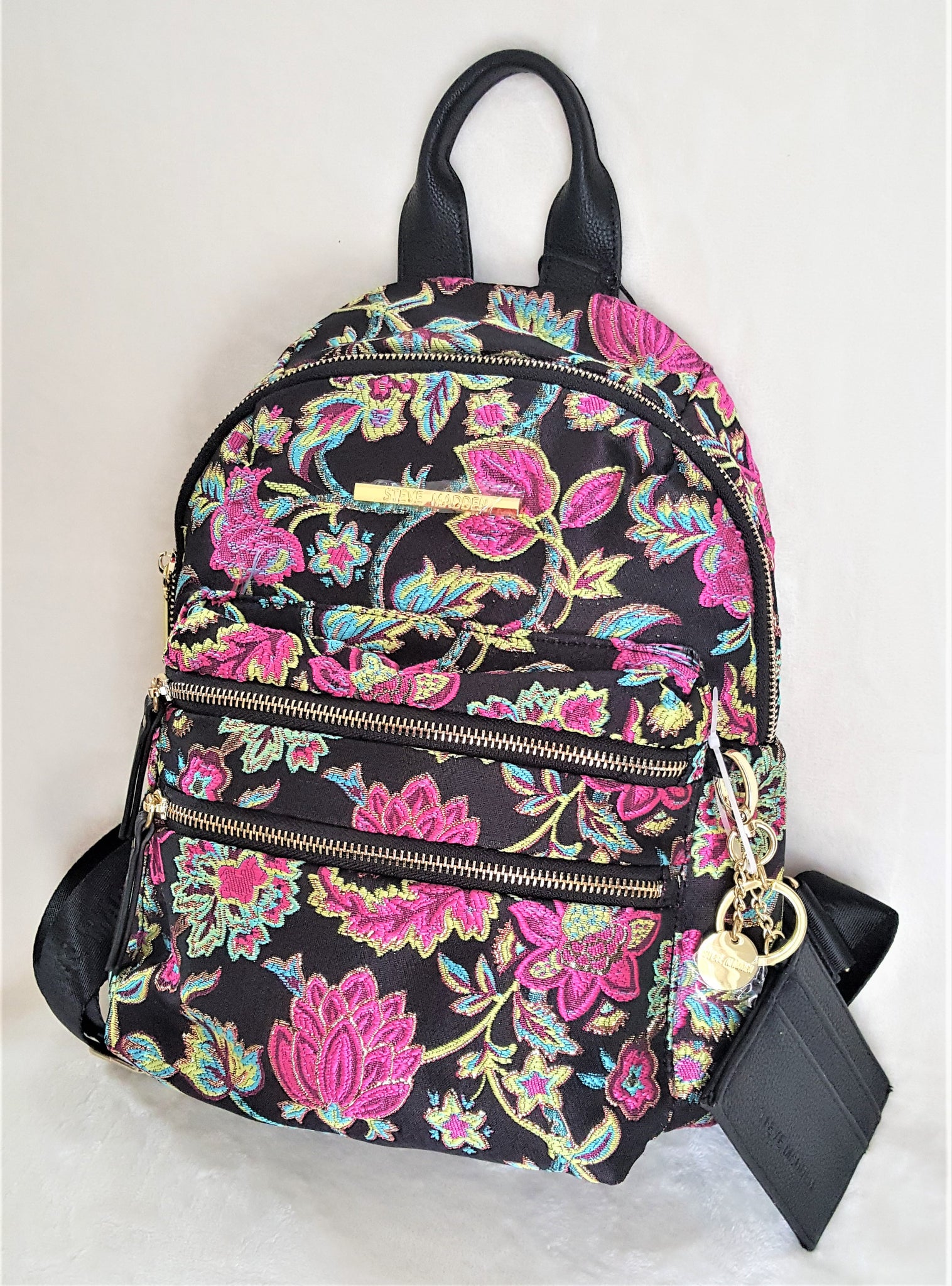 steve madden backpack pink