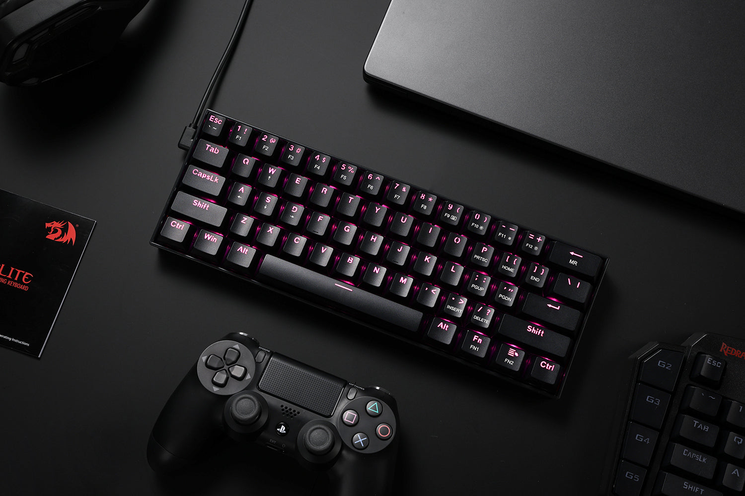  Redragon K630 Dragonborn 60% Wired RGB Gaming Keyboard