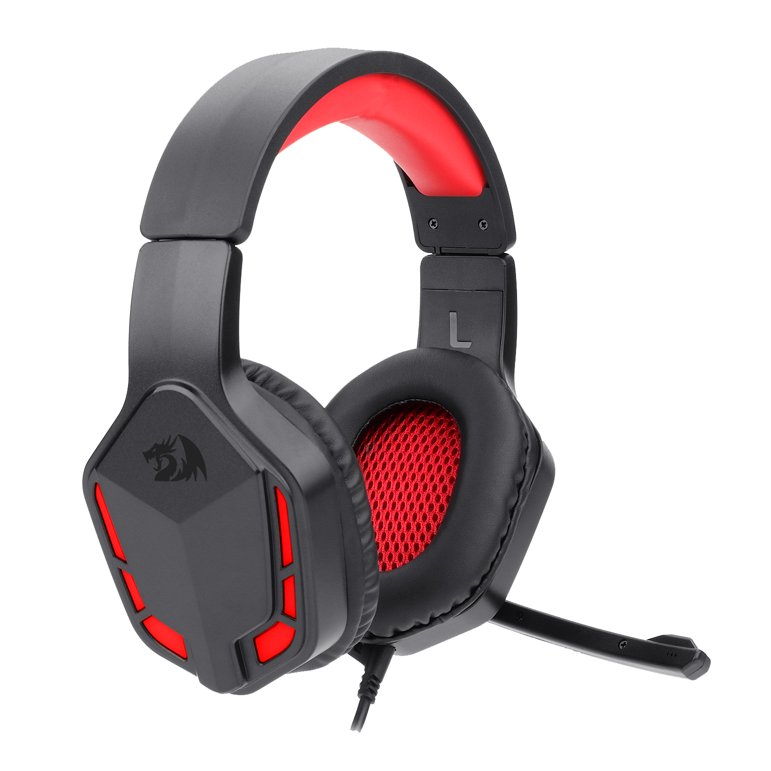 Redragon H220 THEMIS Wired Gaming Headset, Stereo Surround-Sound, Nois ...