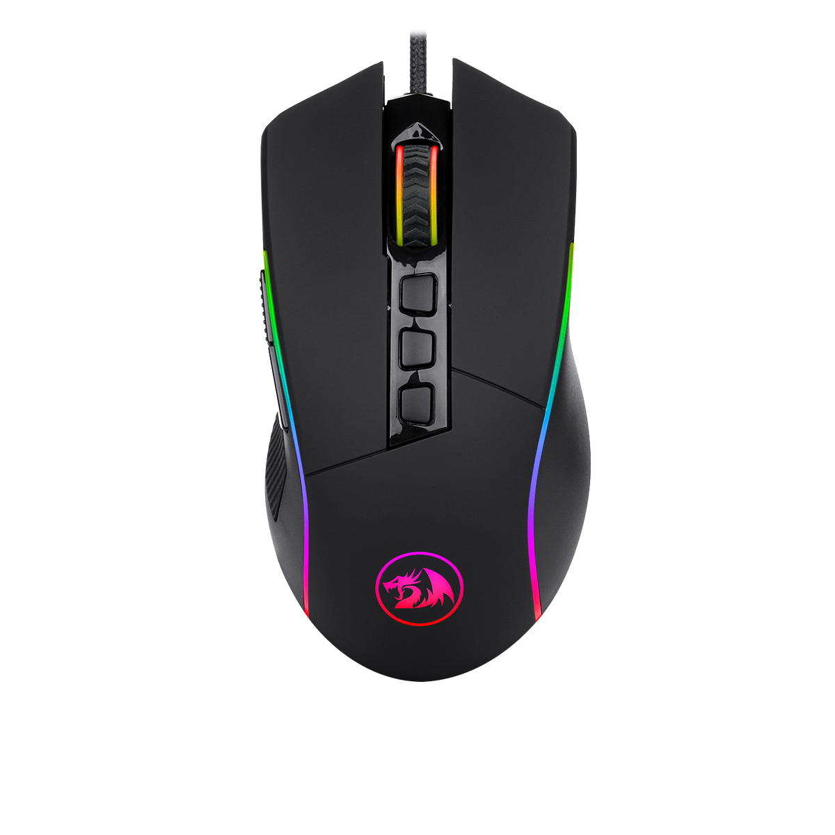 Redragon M721-Pro Lonewolf2 Gaming mouse, Wired Mouse RGB Lighting