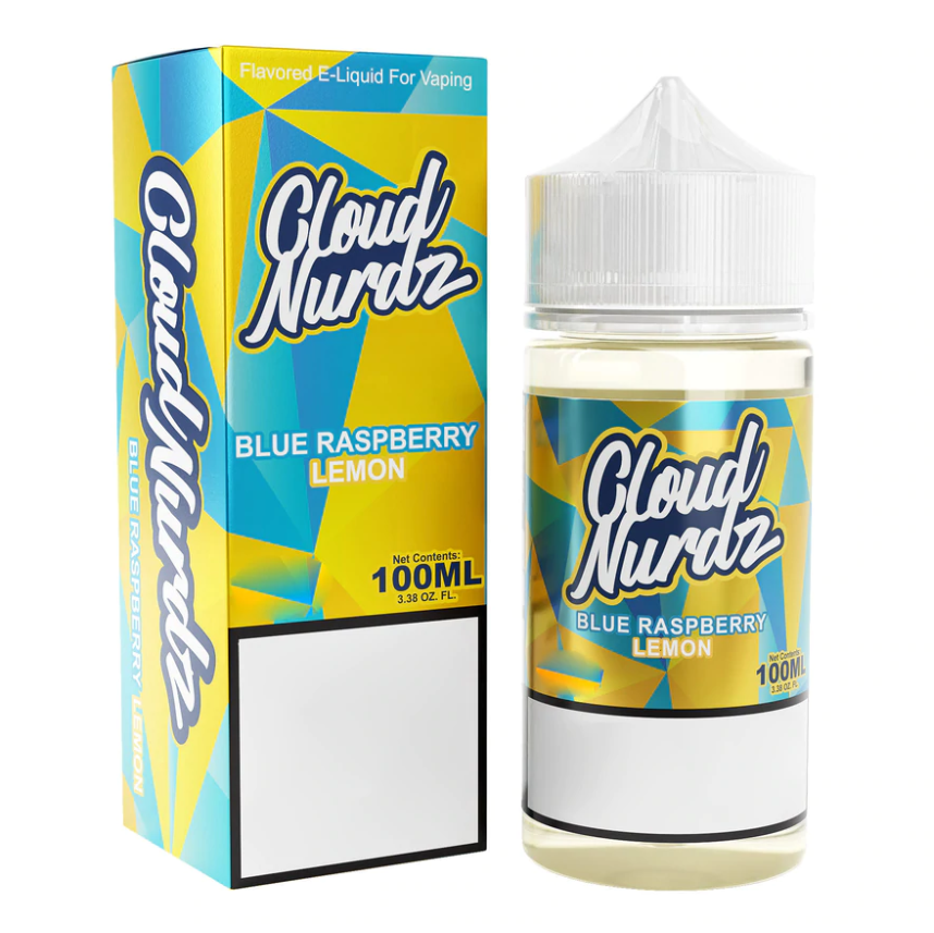 Blue Raspberry Lemon Cloud Nurdz The Geelong Vape Co 8372