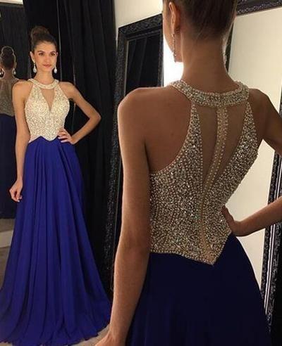 blue prom dresses 2018