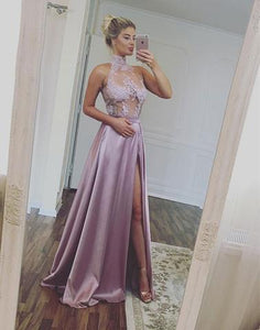 lilac long prom dresses