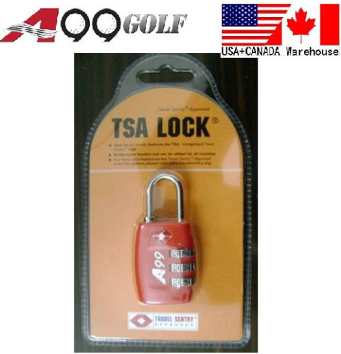 A99 TSA Security Lock TSA Approved Luggage Locks Open Alert