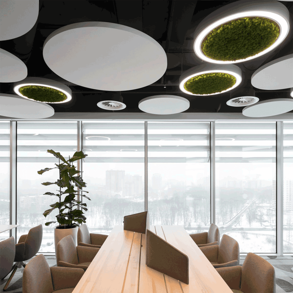 Large Circular Acoustic Ceiling Panels | Solo™ Circle 1200mm | That